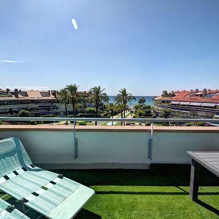 Ferienwohnung Duplex Park De Mar Sitges Exterior foto